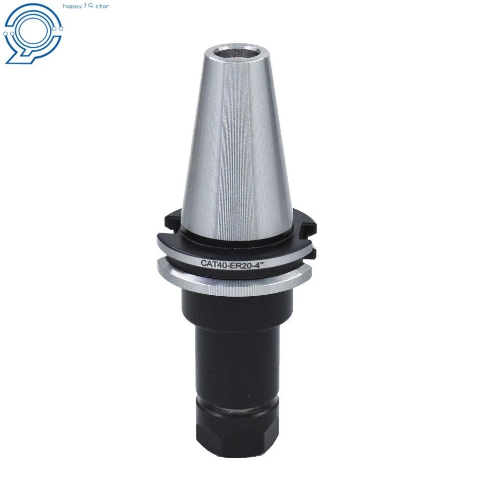Set of 4 CAT40-ER20 Collet Chucks for Tool Holders (4" Long Gage Length)