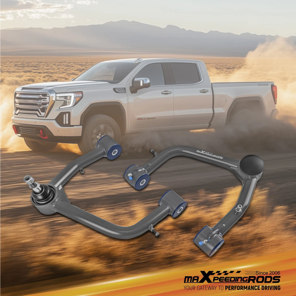2X Front Upper Control Arm Kit for 2019–2024 Silverado Sierra 1500