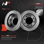 Front Disc Brake Rotors for Ford F-250 F-350 F-450 Super Duty (1999–2004)