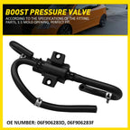 Turbocharger Boost Pressure Valve Solenoid for Audi A3 A4 VW Eos Passat GTI (2006–2013)