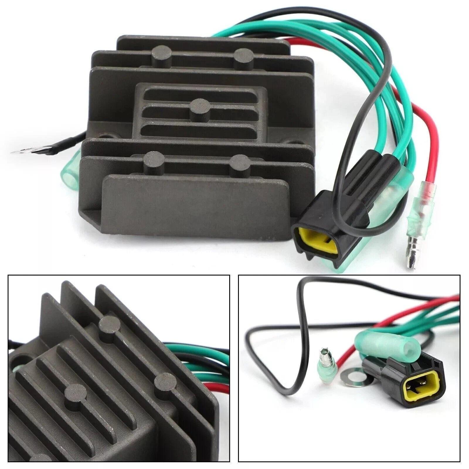 Regulator Rectifier for Yamaha Outboard 6H0-81960-10 80A (2000–2005)