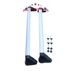 Roof Rack Cross Bars Set for Subaru Impreza (2008–2014) Sedan WRX