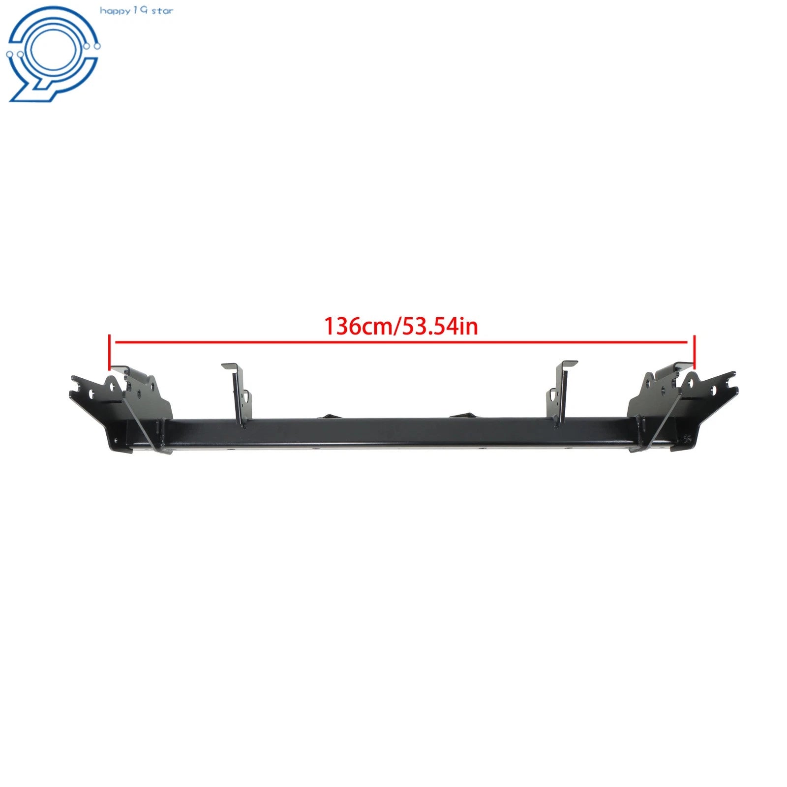 Rear Bumper Reinforcement for Toyota Tundra (2022–2024) Steel Black