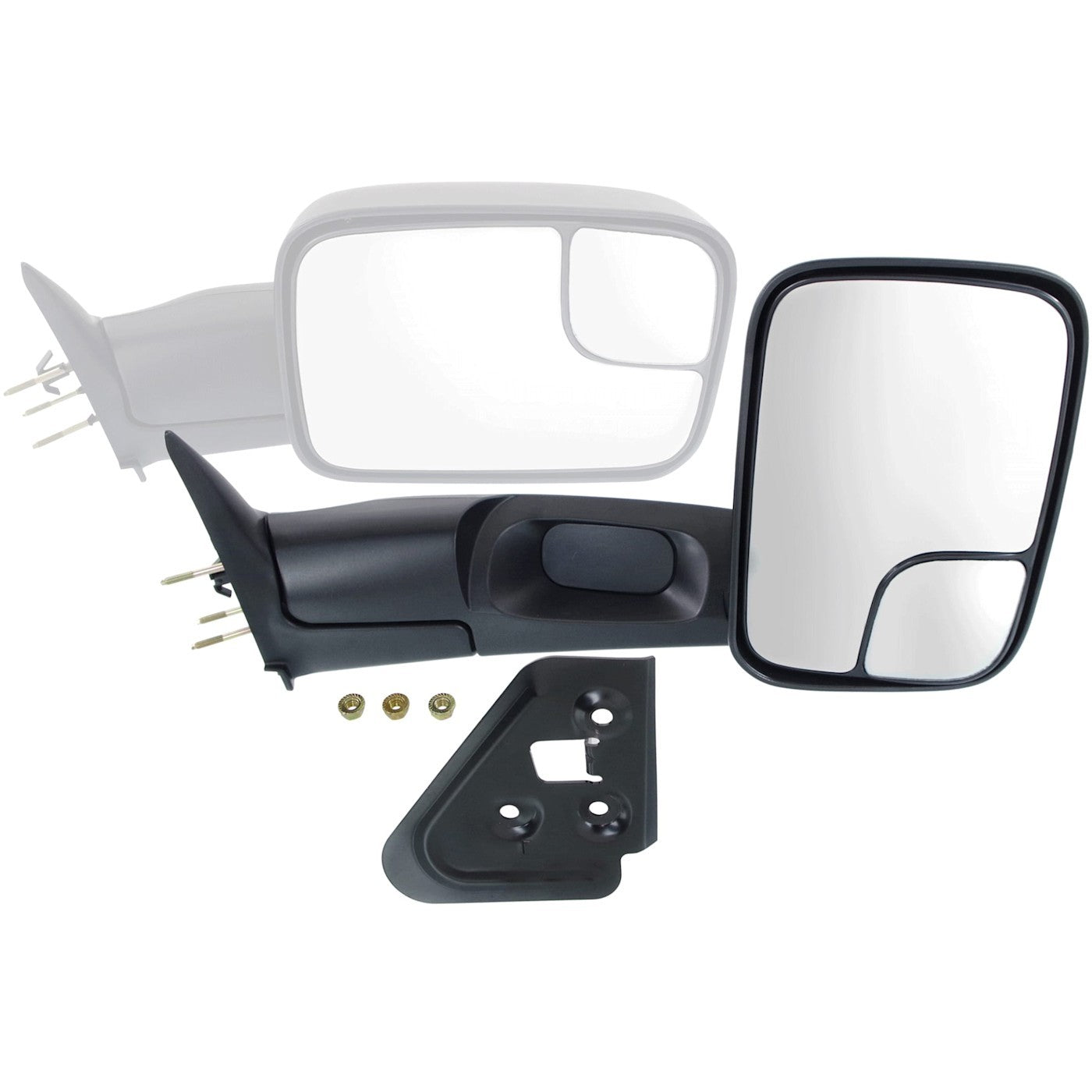 Towing Mirrors Set of 2 for Ram Truck (Driver & Passenger Side)