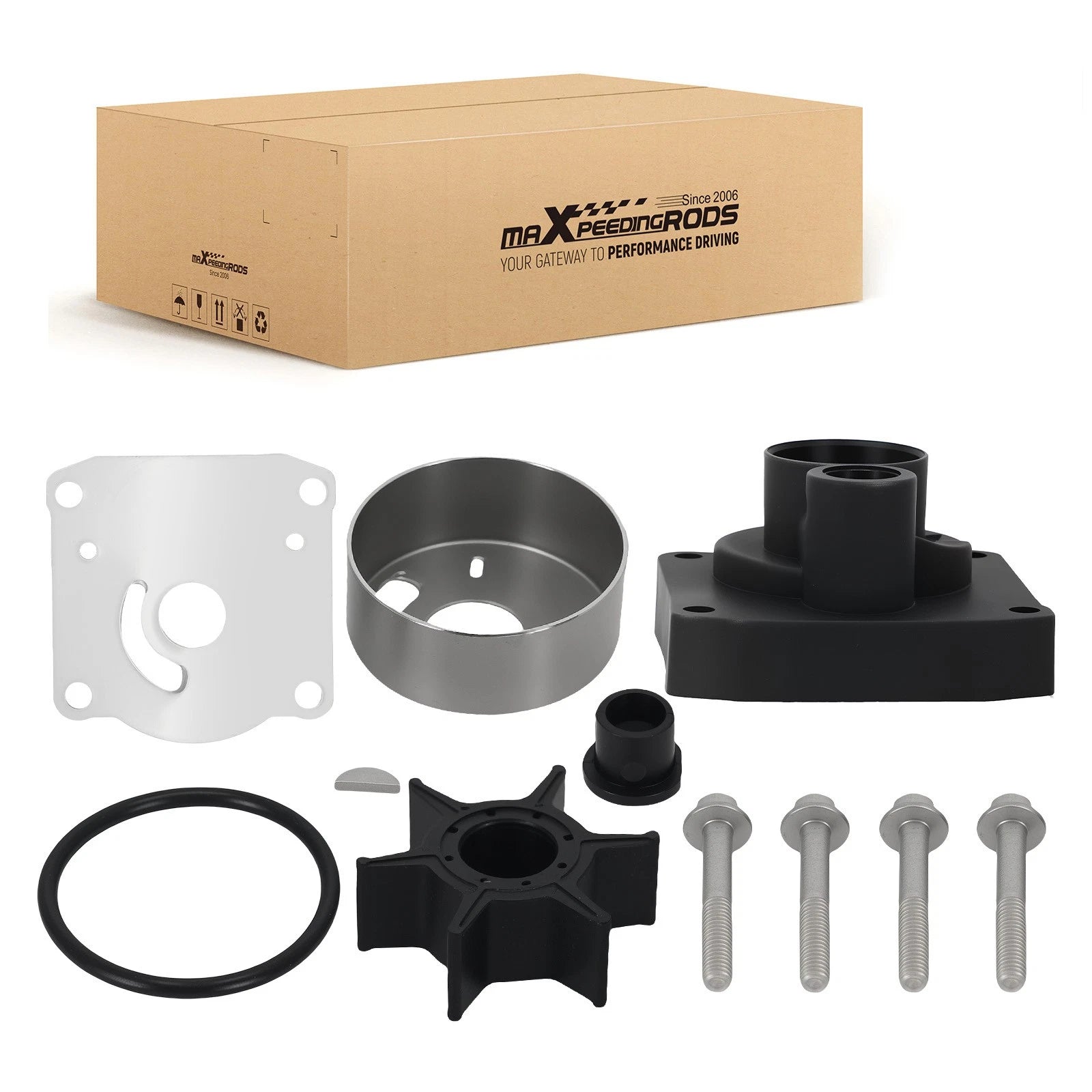 Impeller Assembly Kit for Yamaha 25–30 HP F25 F25A (2010–2019)