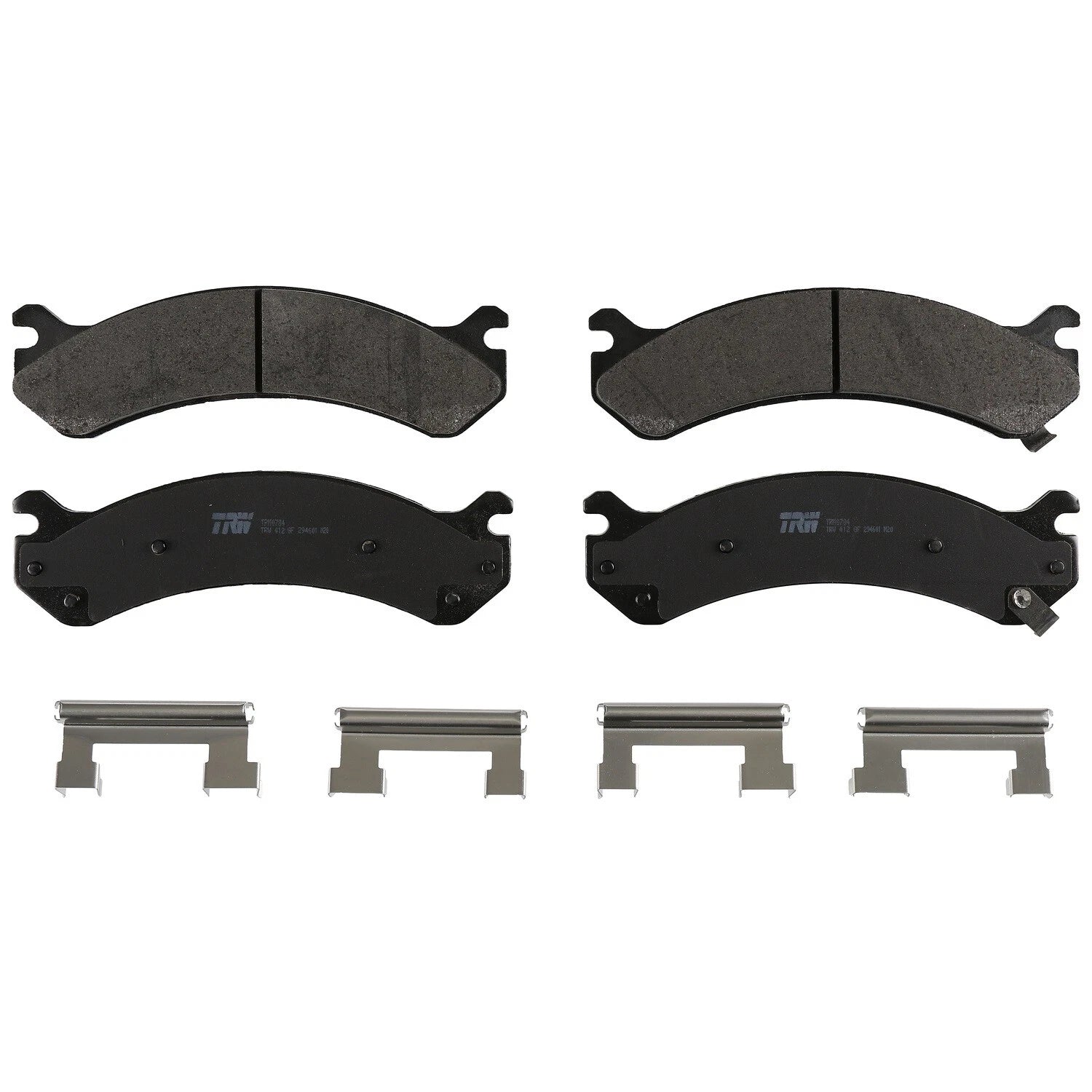 Front Brake Kit 305mm Rotors TRW Metallic Pads for Silverado Sierra 1500 (2007–2013)