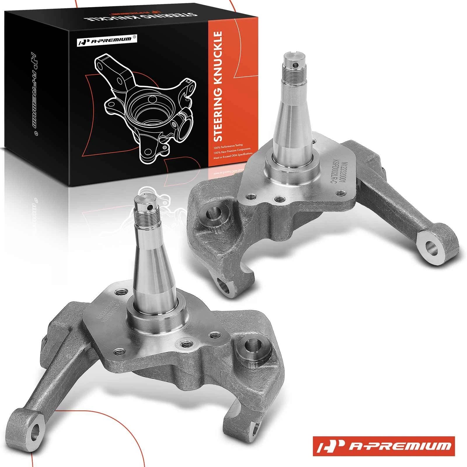 Pair Front Steering Knuckles for Ford Mustang II (1974–1978) & Pinto (1973–1980)