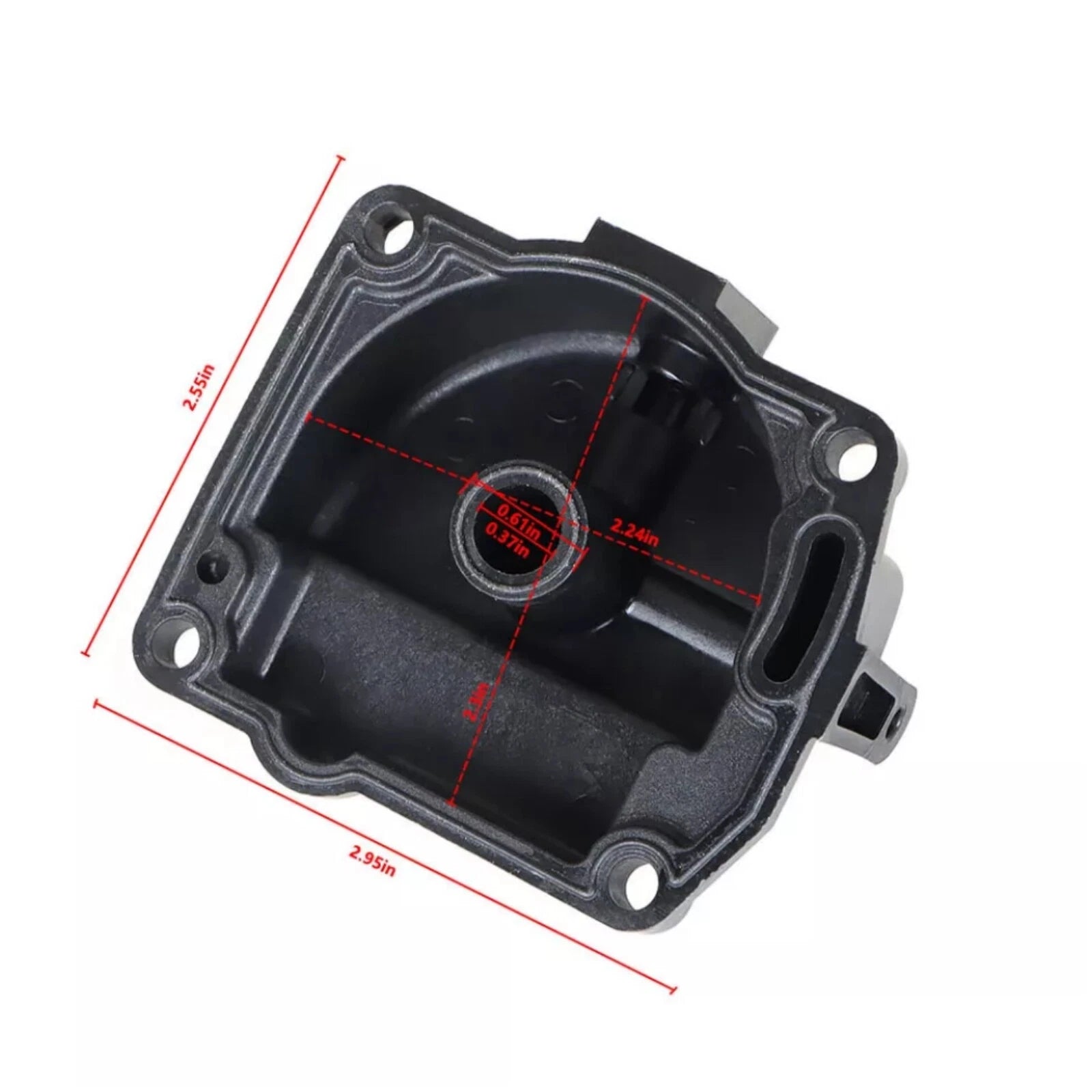 4X Float Chamber Carb Bowl 343870 for OMC Johnson/Evinrude 90-175hp (90–99)