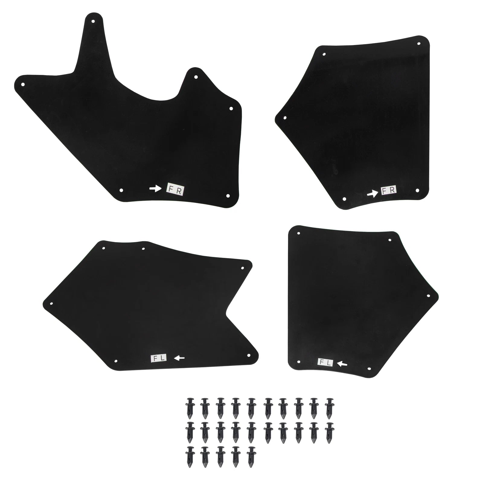 4X Splash Shield Fender Liner Seal for Toyota Tundra & Sequoia (2007–2022)