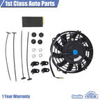 7" Slim Radiator Cooling Fan Mount Kit for Universal Fit (Year Range)