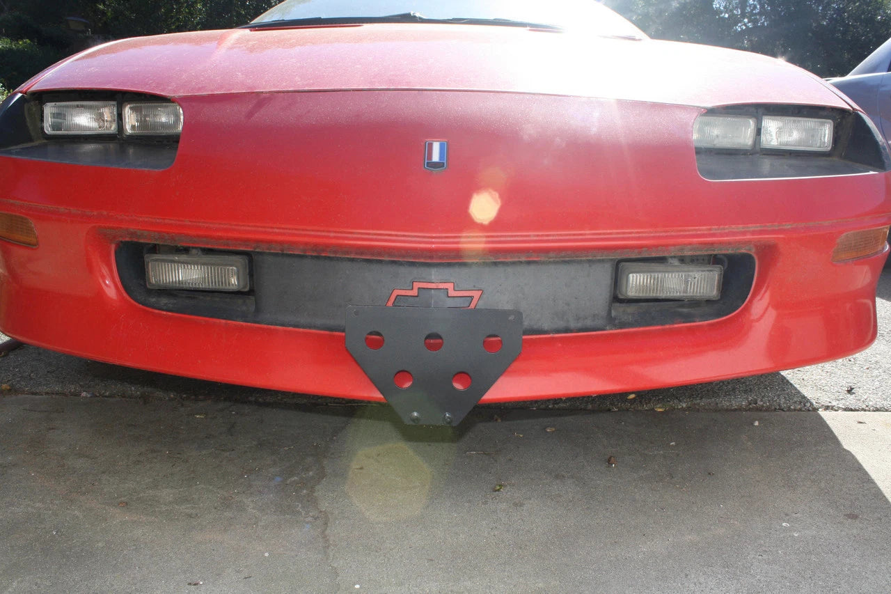 License Plate Bracket Removable Metal for Chevrolet Camaro Z28 (1995–1997)