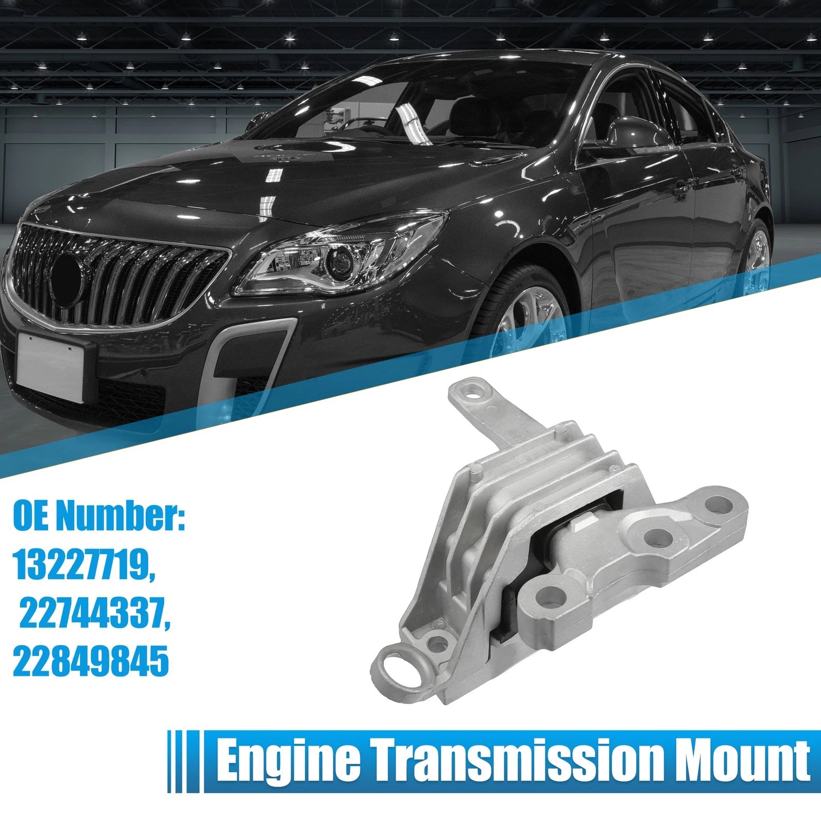 Right Engine Motor Transmission Mount for Buick (13227719, 22744337, 22849845)