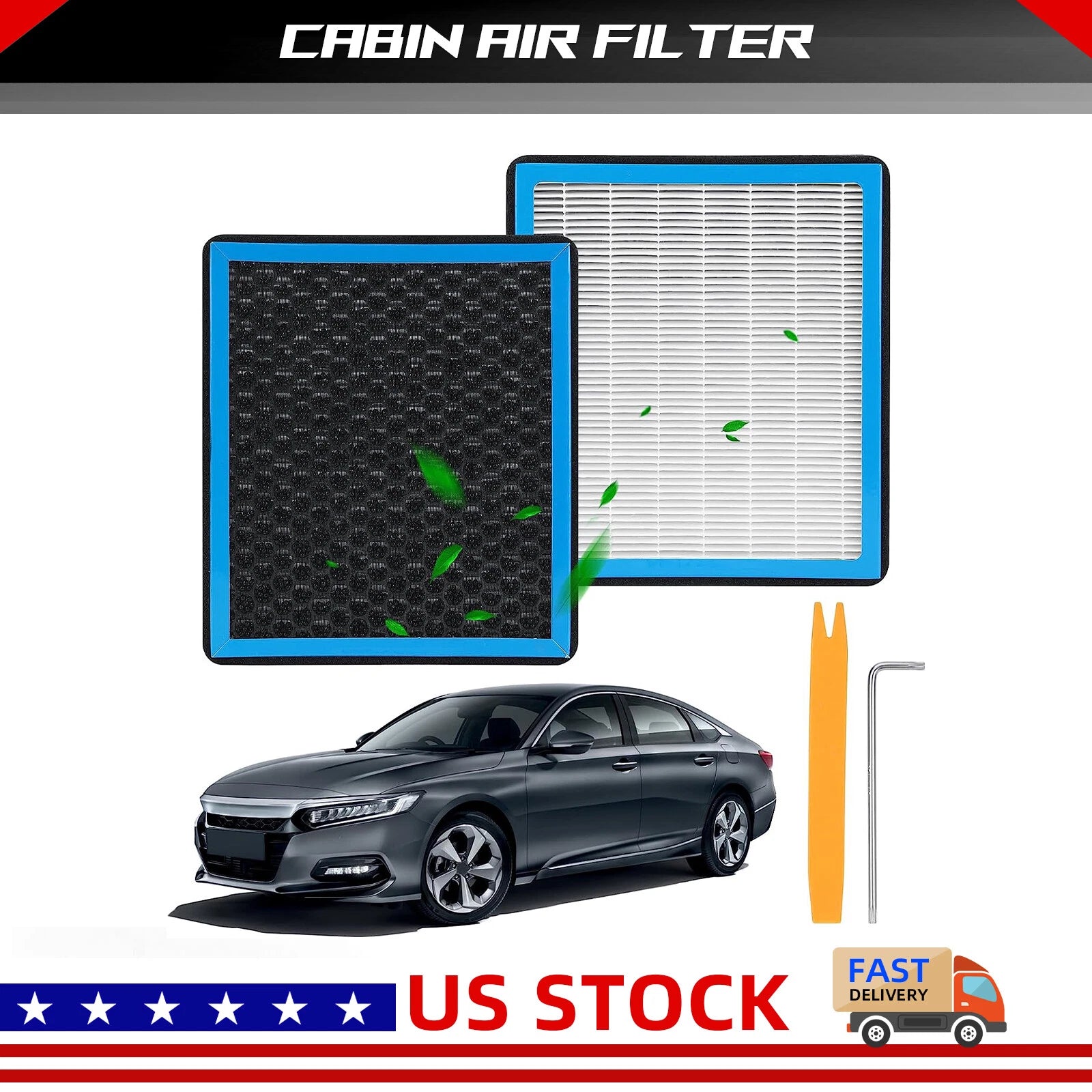 HEPA Cabin Air Filter WP10080 PC99525P for Hyundai Palisade (2020)