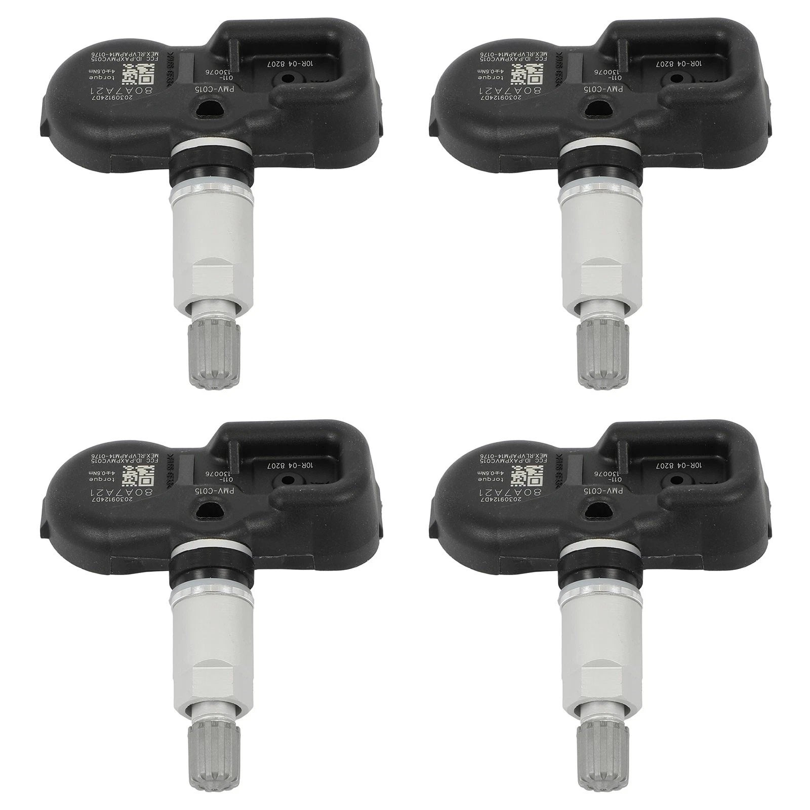 Set of 4 Tire Pressure Sensors TPMS for Toyota Camry 4Runner (2015–2022)