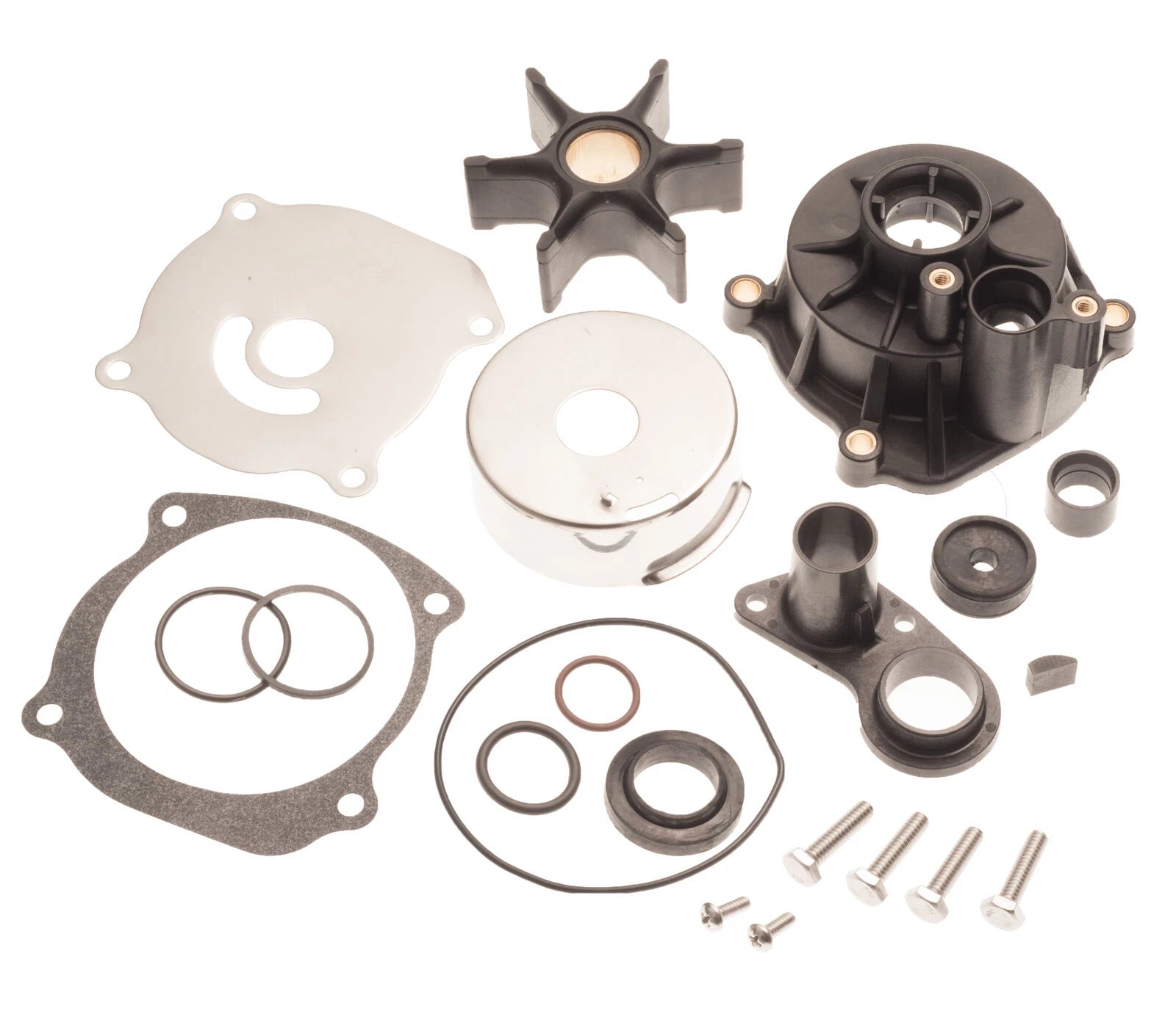 Water Pump Kit with Housing for Evinrude Johnson 85-115 HP V4 (1985–1995)