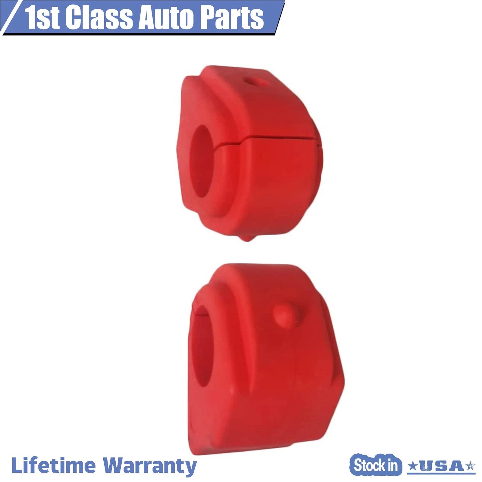 2X Rear Sway Bar Bushing Kit for Chevrolet Trailblazer GMC Envoy (2002–2009)