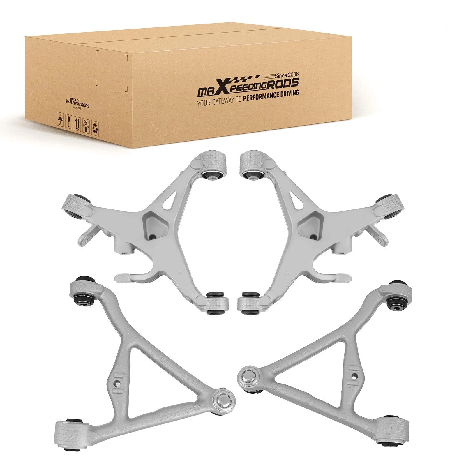 Rear Upper & Lower Control Arms for Lincoln LS 2000 2001 2002 2003 Jaguar S-Type