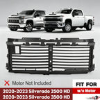 Upper Air Radiator Grille Shutter for Chevrolet Silverado 2500/3500 HD (2020–2023)