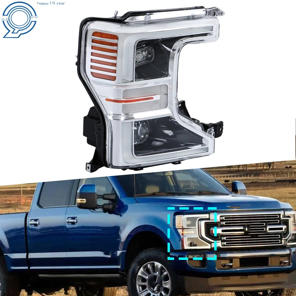 Full LED Headlight for Ford F250 SuperDuty (2020–2022) Right