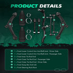 Front Lower Control Arm Tie Rod Sway Bar for Acura MDX