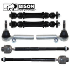 6pc Front Sway Bar Link Tie Rod Kit for Cadillac Chevrolet GMC