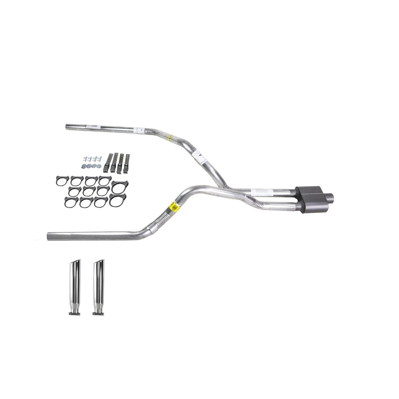 Dual Exhaust Muffler with RC Tip for Silverado (1988–1995)