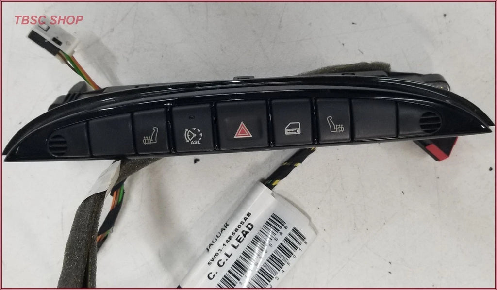 Hazard Button Seat Control Panel for Jaguar XJ8 (2005–2008) 5W9314B560SAB