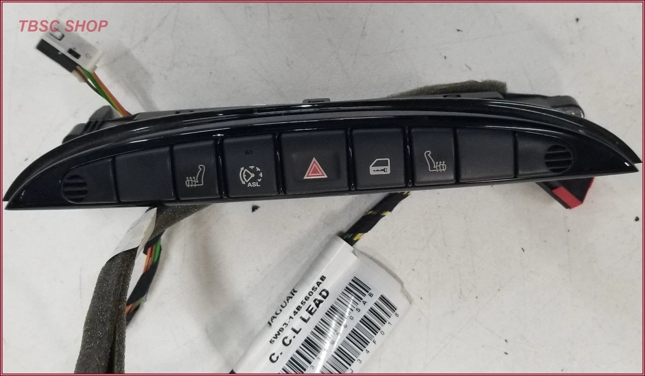 Hazard Button Seat Control Panel for Jaguar XJ8 (2005–2008) 5W9314B560SAB