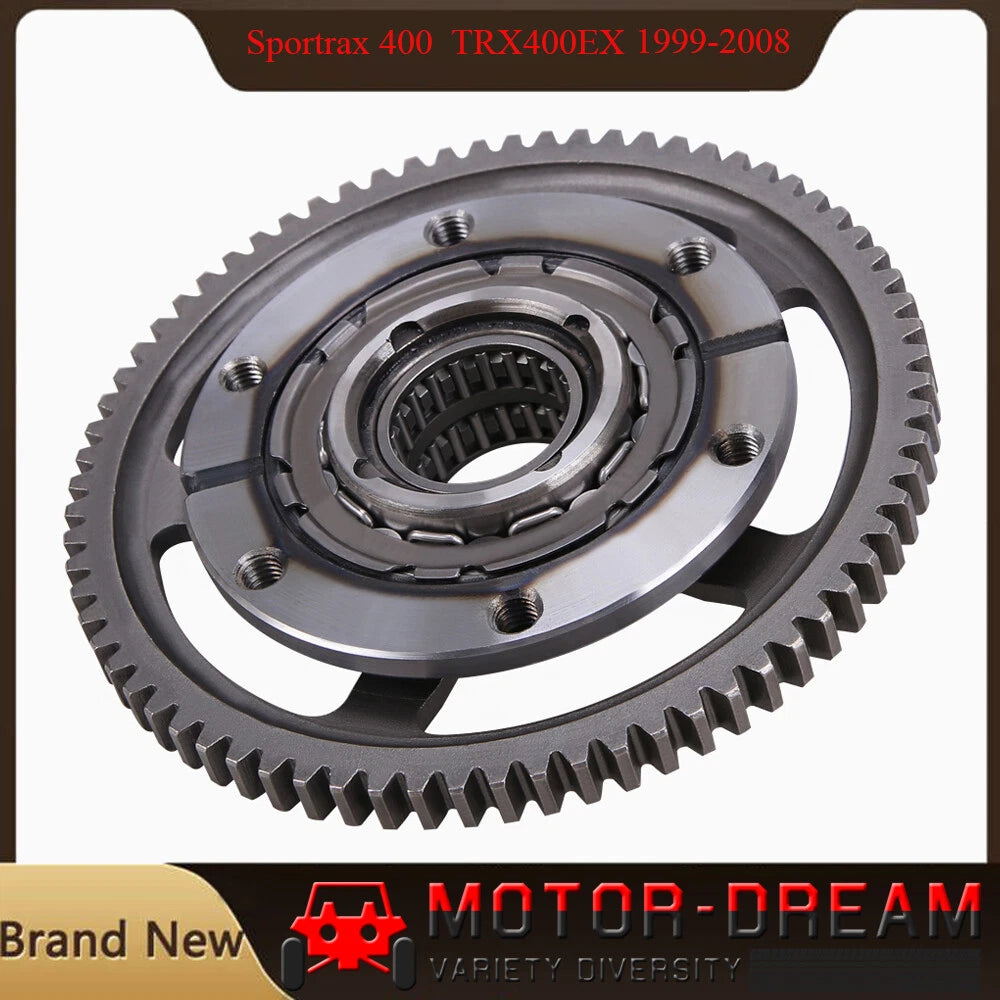 Starter Clutch One Way Bearing w/Gear for Honda TRX400EX Sportrax (2000–2006)
