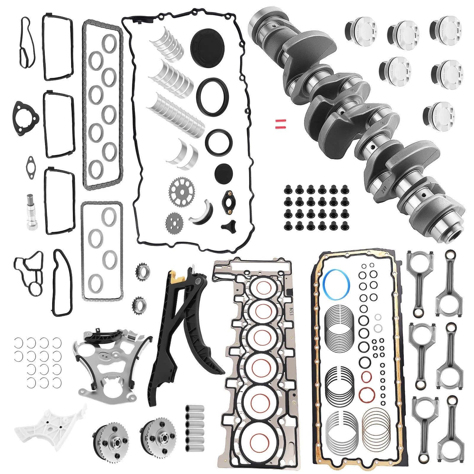 Engine Overhaul Kit for BMW 135i 335i 535i (2009–2018)