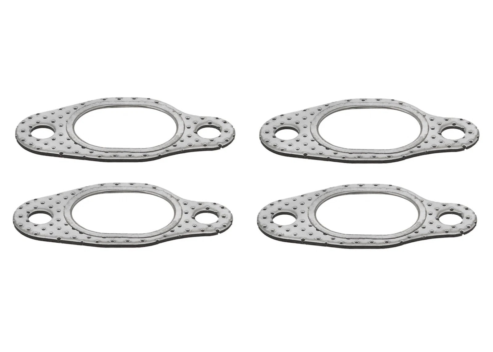 Set of 4 Exhaust Manifold Gaskets for Audi 4000, Fox, VW Beetle, Golf, Jetta