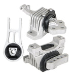 3X Engine Motor & Transmission Mounts for Jeep Cherokee (2014–2019)