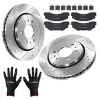 Front Brake Rotors & Pads Kit for Ford Expedition/Lincoln Navigator (2010–2021)