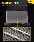 Engine Radiator Aluminum Core for Infiniti I35 (2002–2004)