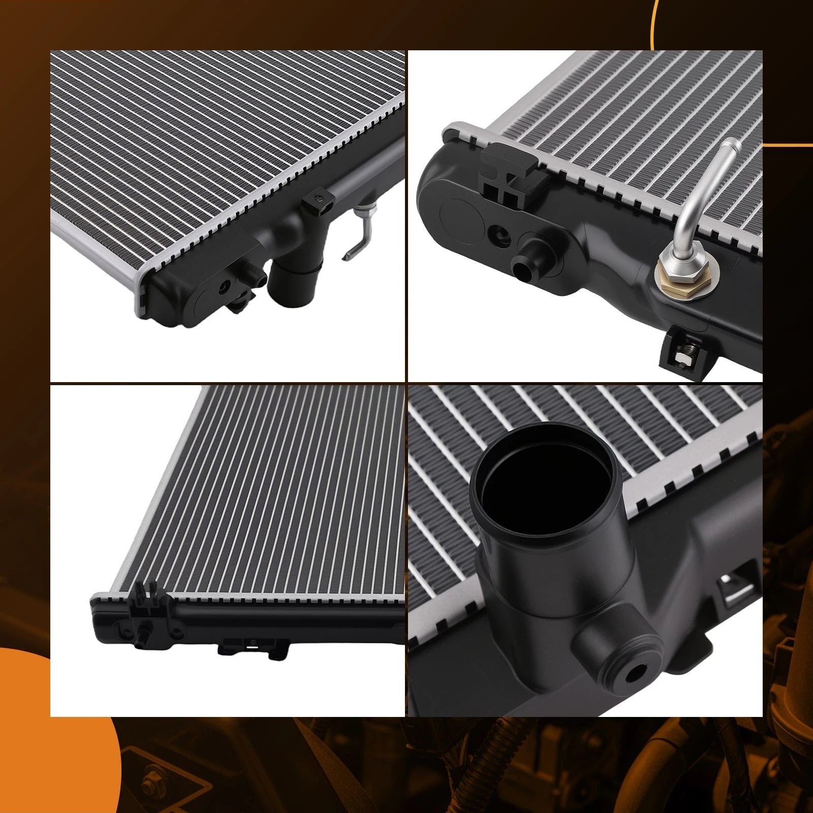 Best Radiator for Lexus LS 460 4.6L V8 (2007–2017) CU13037 Direct Replace