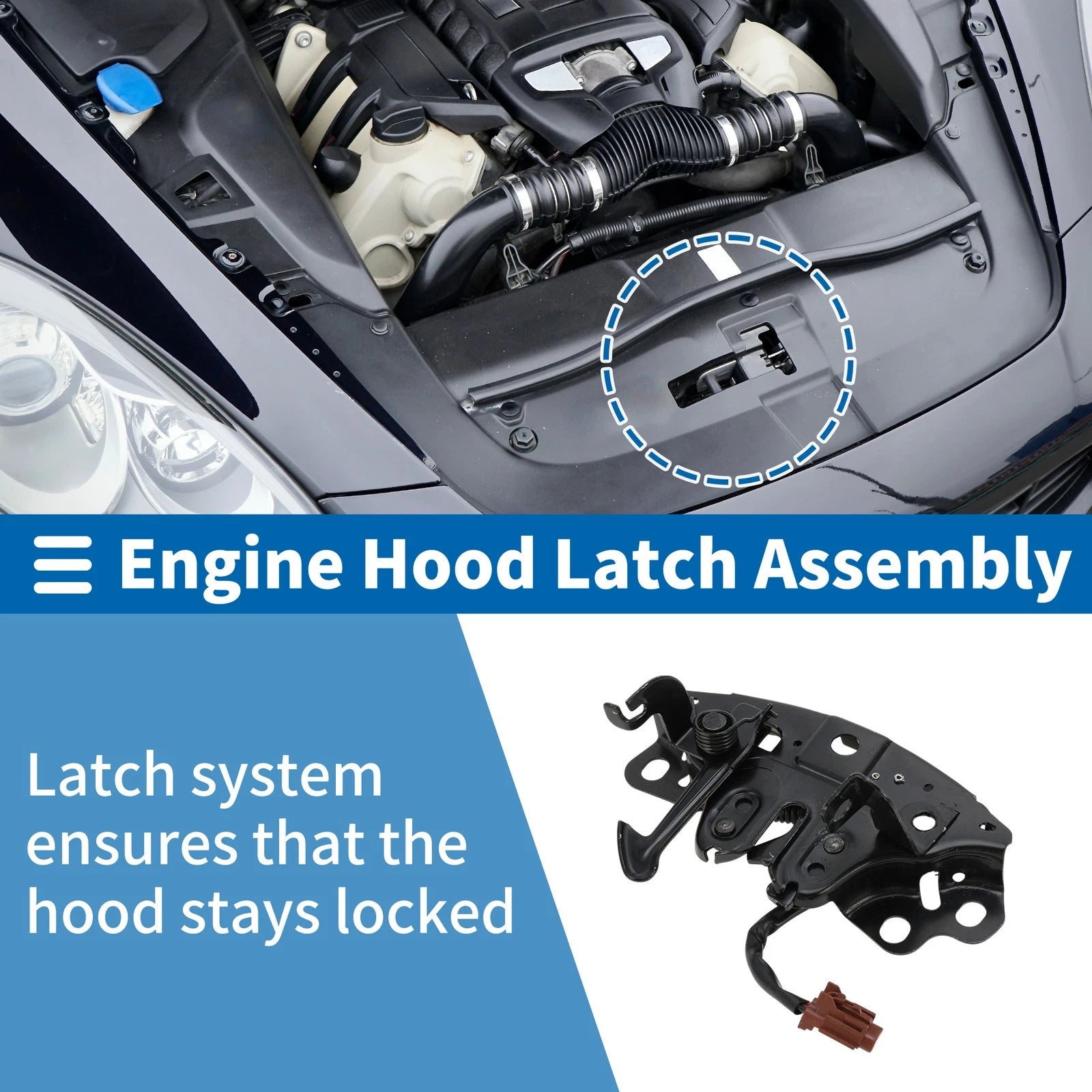Hood Latch Assembly for Nissan Pathfinder (2013–2021) No. 656013JA1A
