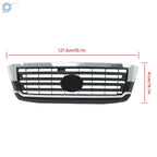 Chrome and Gloss Black Front Bumper Upper Grille for Toyota Sequoia (2018–2022)