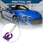 Tow Hook for Toyota Yaris (2023) - Metal Ring, Purple