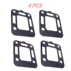 Set of 4 Exhaust Manifold Riser Gaskets for Mercruiser (27-52076, 27-99777, 27-997772)