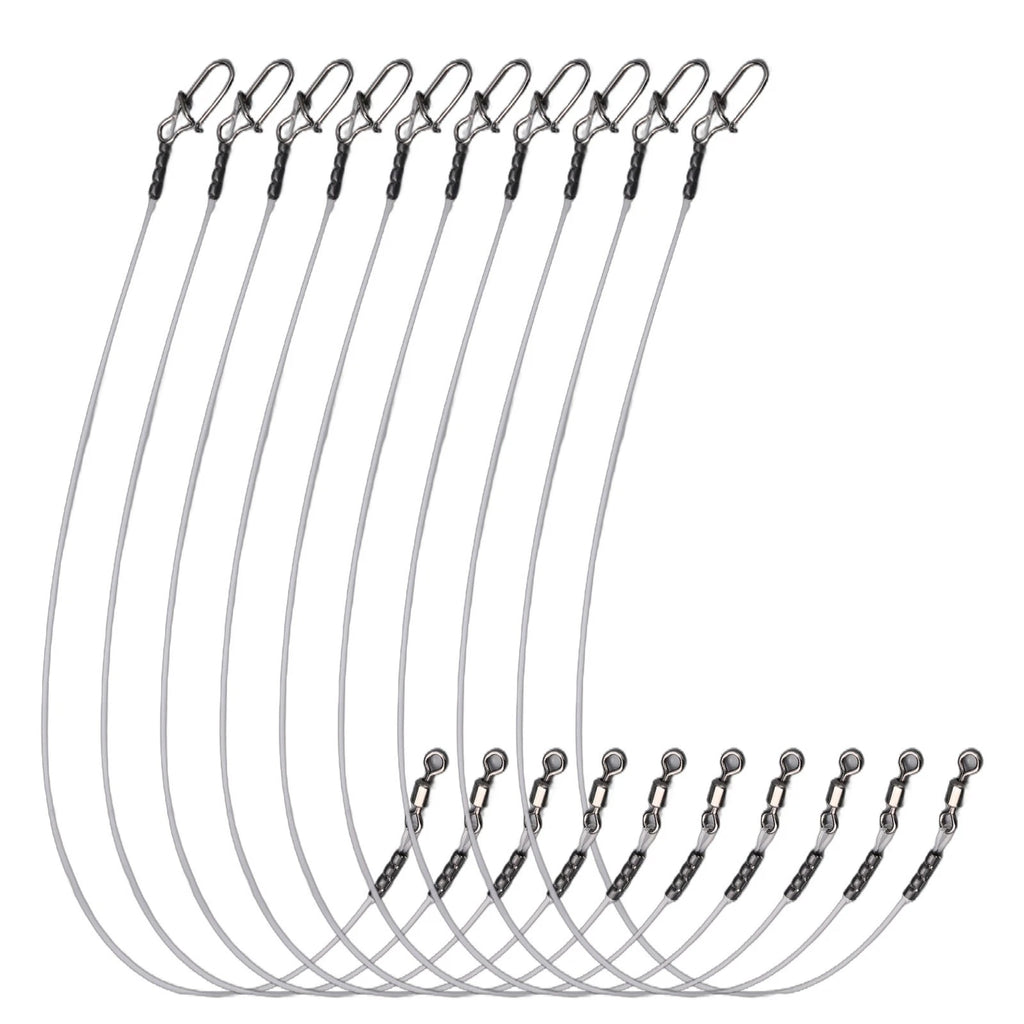 2X Transparent Fluorocarbon Fishing Leaders Line 718kg for Invisible Performance