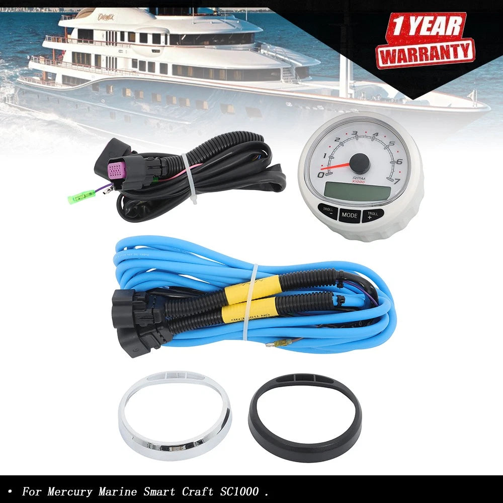 Tachometer for Mercury Marine Smart Craft SC1000 (79–79)