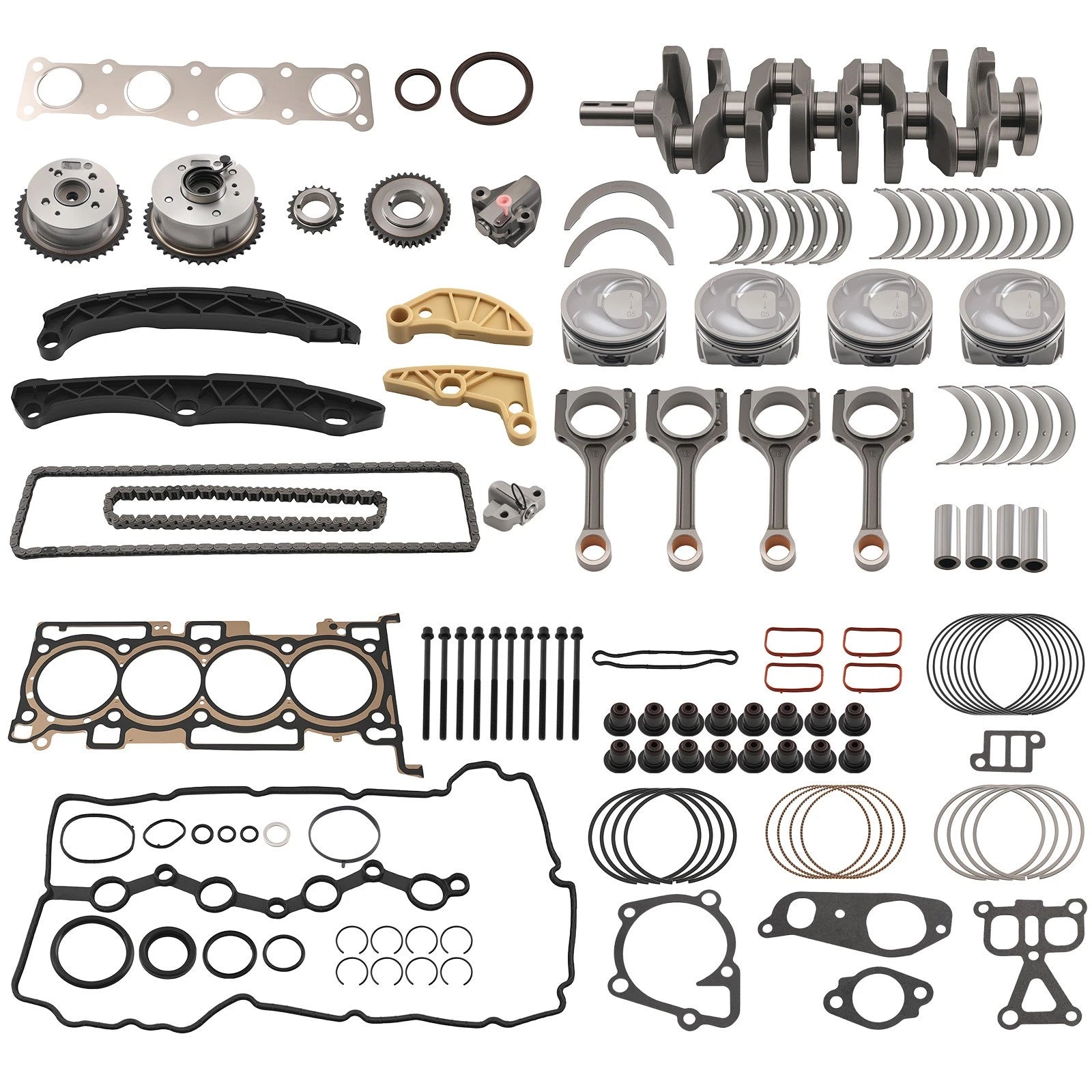 Engine Rebuild Kit for Hyundai Kia 2.4L (G4KJ)