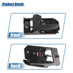 2 Pair Black Interior Door Handle for Kia Spectra (No. 826102F000GW)