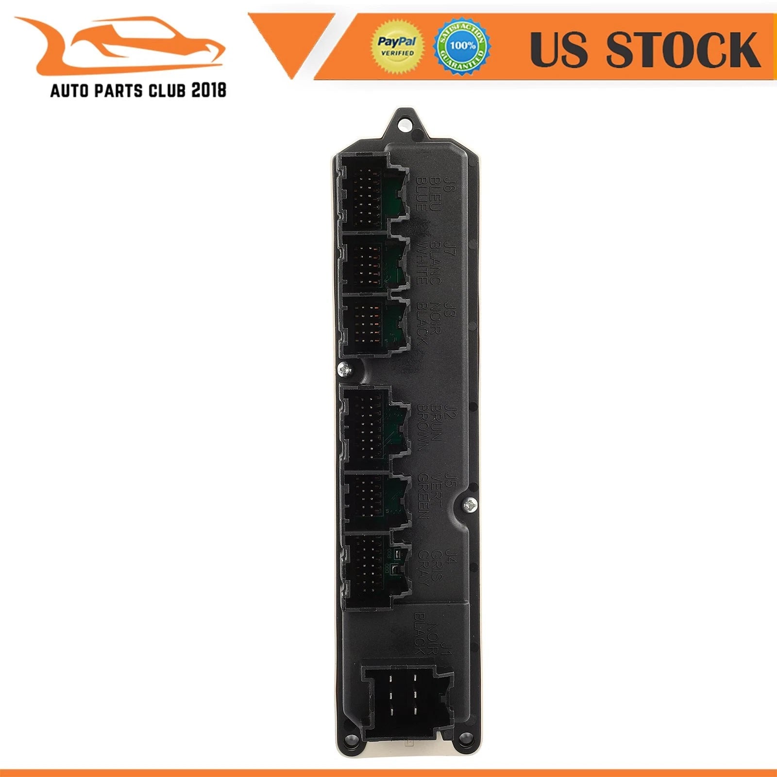 Front Left Window Switch for Chevy Silverado 1500 GMC Yukon Cadillac