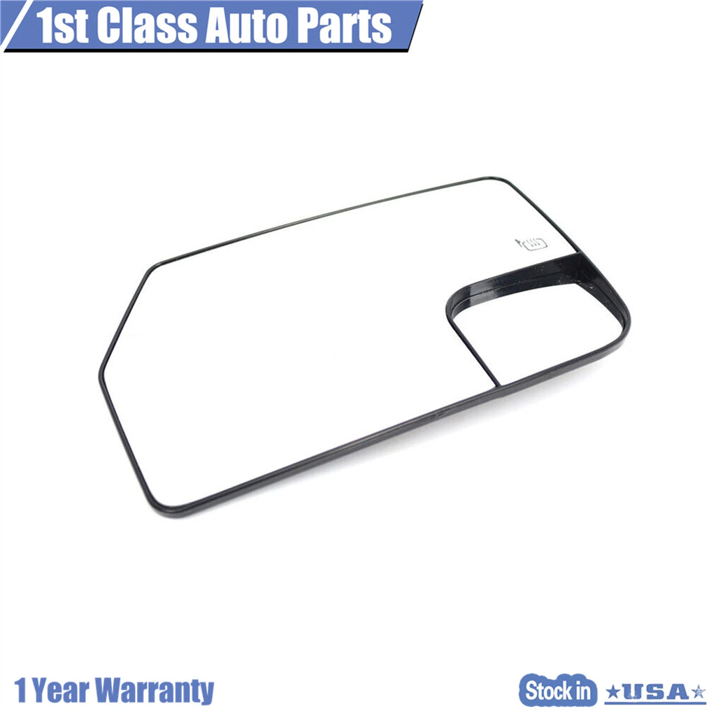 Rear View Mirror Glass + Backplate Left for Ford Expedition 2012–2017