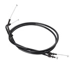 2X Throttle Cable Wire Line for Honda CB400 VTEC (1999–2006) Black
