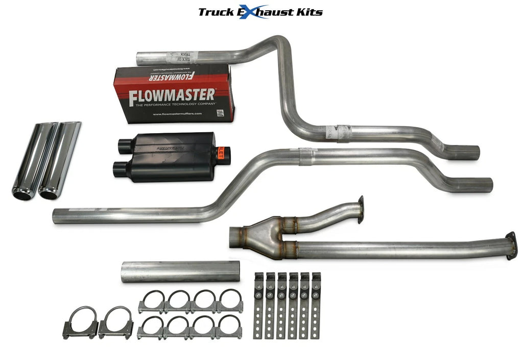 Dual Exhaust Kit for Toyota Tundra (2009–2013) - 2.5" Chrome Tip