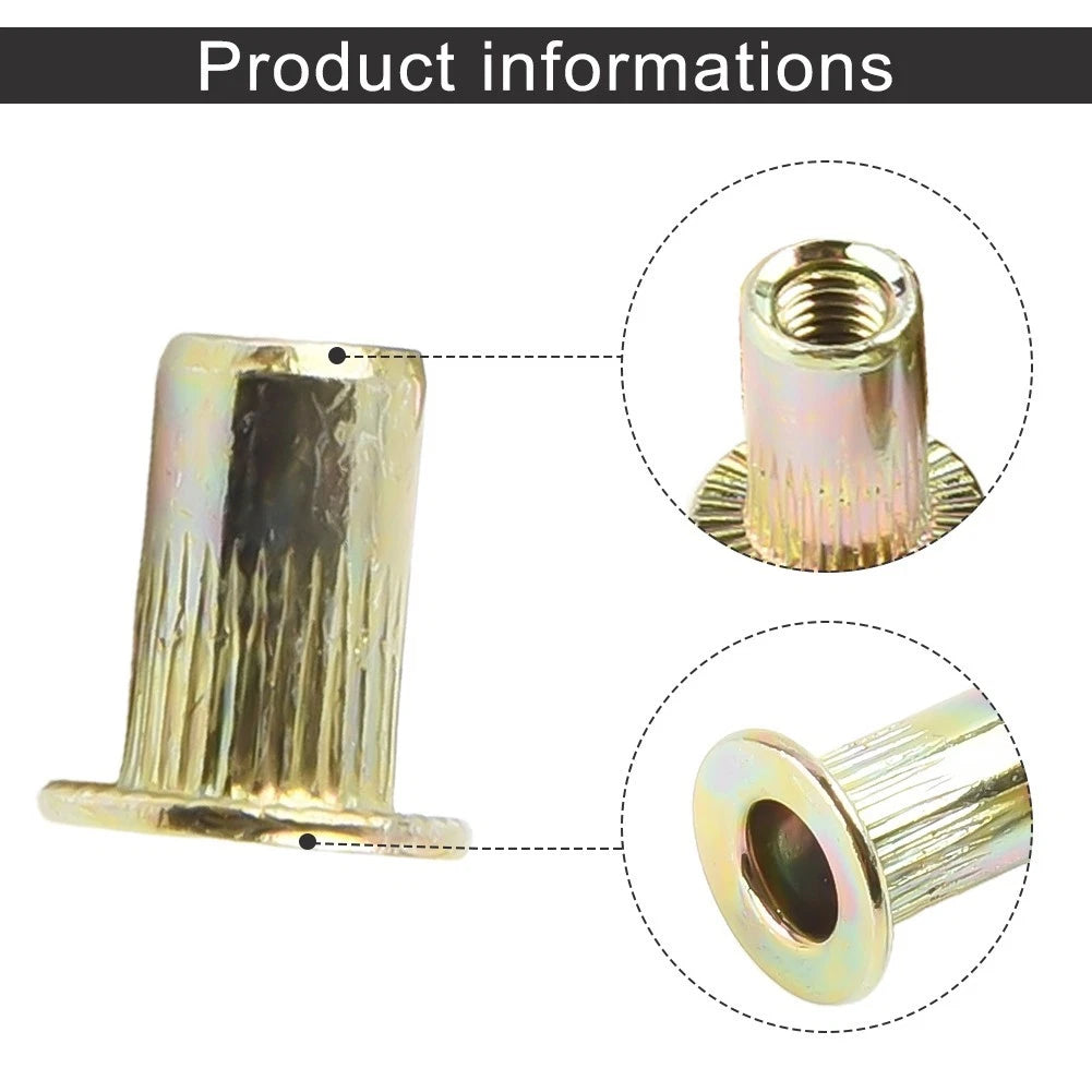 21PCS Nut Head Hand Rivet for Industrial Equipment