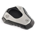 Kickstand Extension Plate Pad for Kawasaki Z650 2017-2018 Black