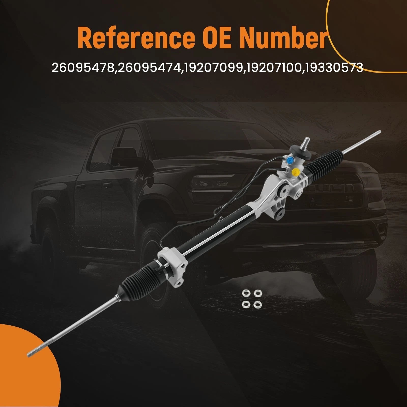 Steering Rack and Pinion for Chevrolet Express 2500 (2003–2006)
